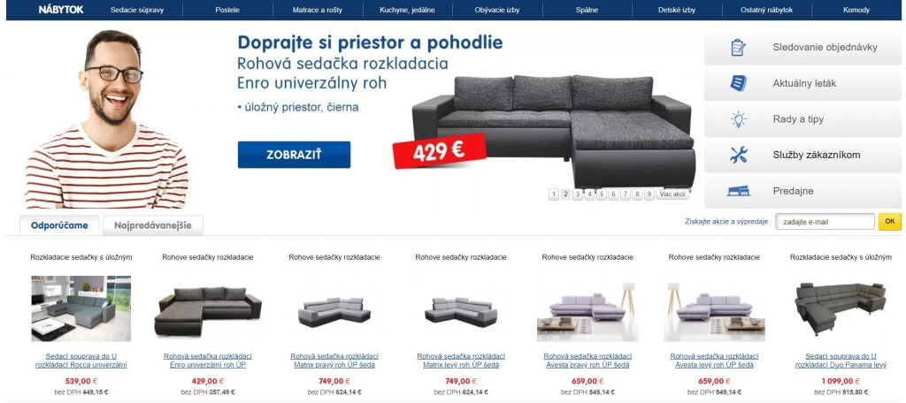 Nakupujte nábytok na internete – je to jednoduché
