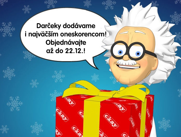 Tovar objednaný ešte 22. decembra dodáme pred Vianocami