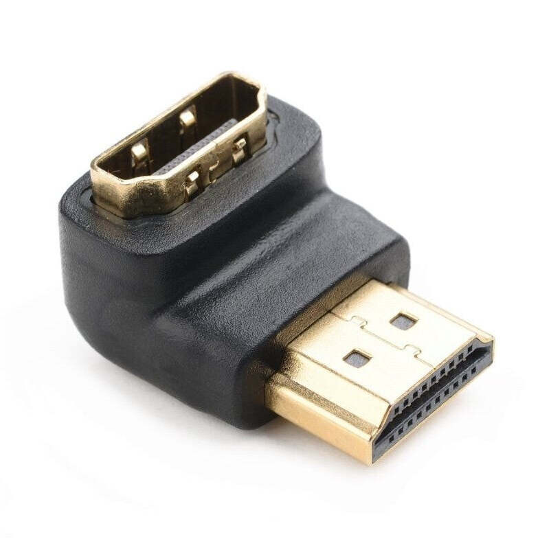 Adaptér Nedis HDMI/HDMI, zahnutý POŠKODENÝ OBAL