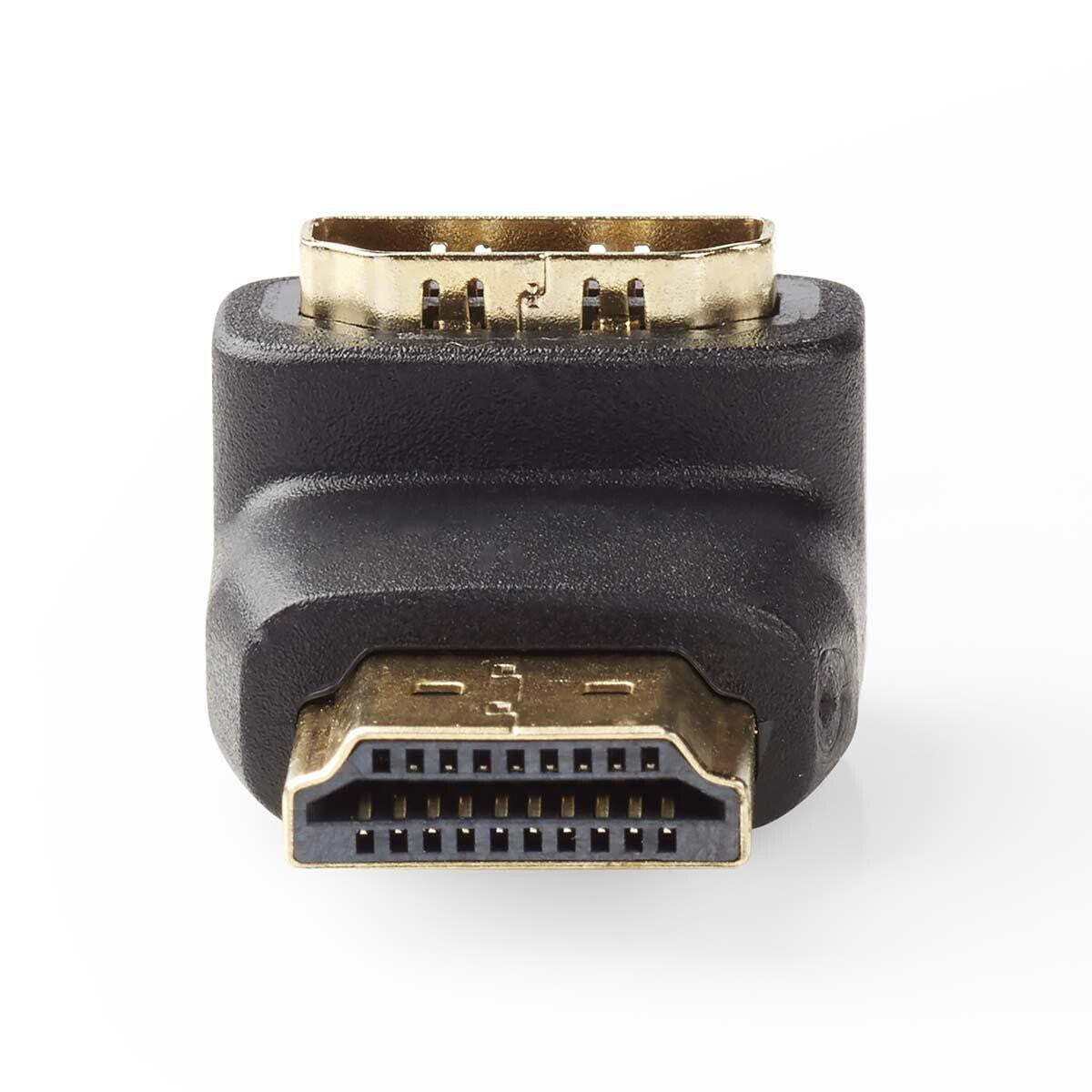 Adaptér Nedis HDMI/HDMI, zahnutý POŠKODENÝ OBAL