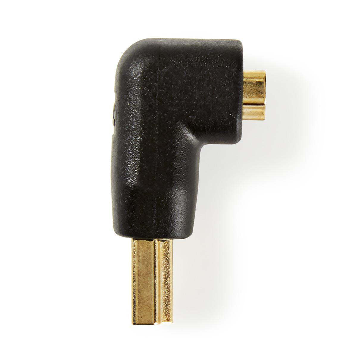 Adaptér Nedis HDMI/HDMI, zahnutý POŠKODENÝ OBAL