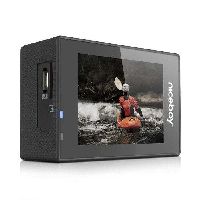 Akčná kamera Niceboy Vega X lite 2&quot;, FullHD, WiFi + prísl. VYBALENÉ