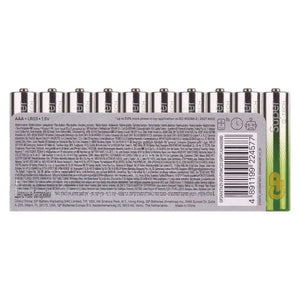 Alkalická batéria GP Super Alkaline LR03 (AAA), 20 ks