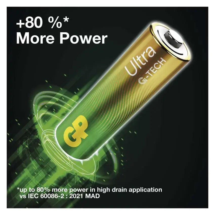 Alkalická batéria GP Super LR03 (AAA), 8 ks