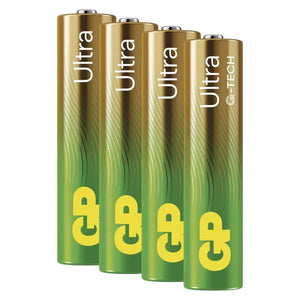 Alkalická batéria GP Ultra LR03 (AAA), 4 ks