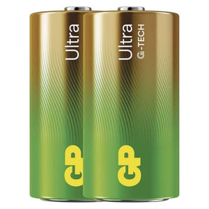 Alkalická batéria GP Ultra LR14 (C), 2 ks