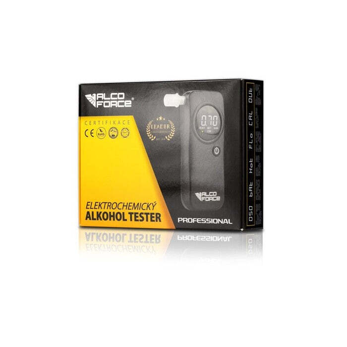 Alkohol tester AlcoForce Professional POŠKODENÝ OBAL