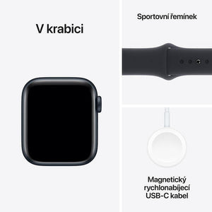 Apple Watch SE GPS+Cel 44mm M/L,čierna