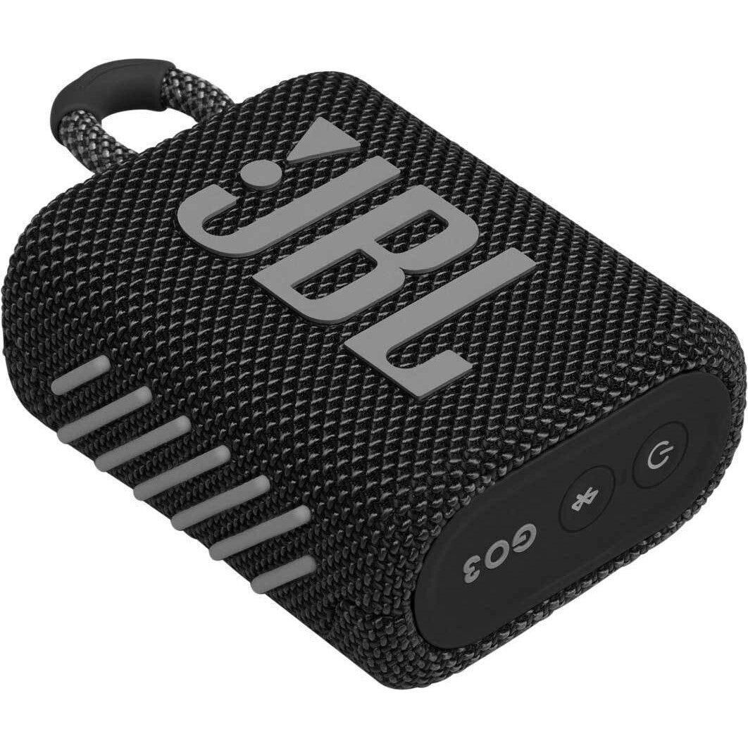 Bluetooth reproduktor JBL GO 3, čierny VYBALENÉ