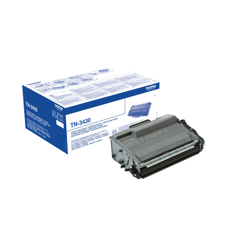 Brother originálny toner TN3430, black, 3000str.