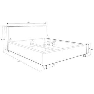 Čalouněná postel Adore 180x200, růžová, bez matrace VYSTAVENÉ