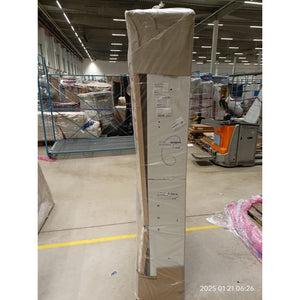 Čalúnená posteľ Mary XXL 180x200, sivá, vrátane matraca II. akosť