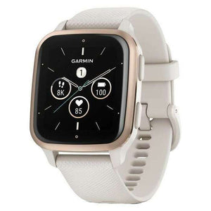 Chytré hodinky Garmin Venu SQ 2 Music, rosegold + slonovinový ř.