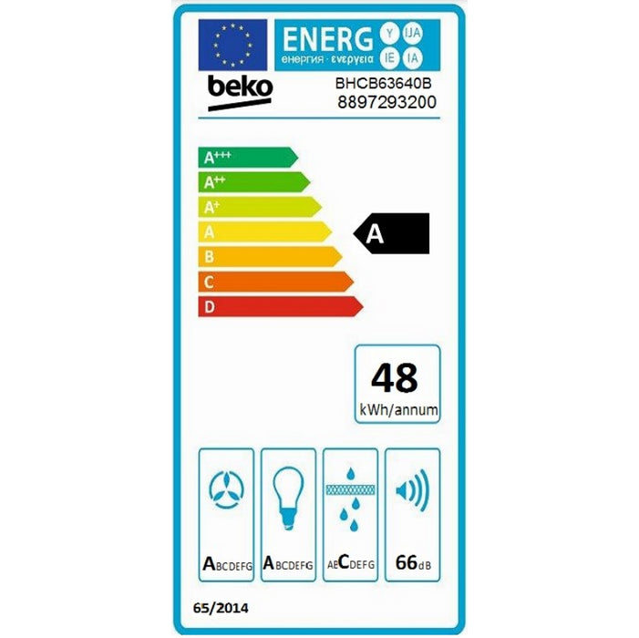 Digestor Beko BHCB63640B
