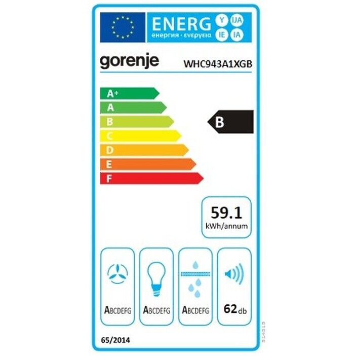 Digestor Gorenje WHC 943A1XGB VYBALENÉ