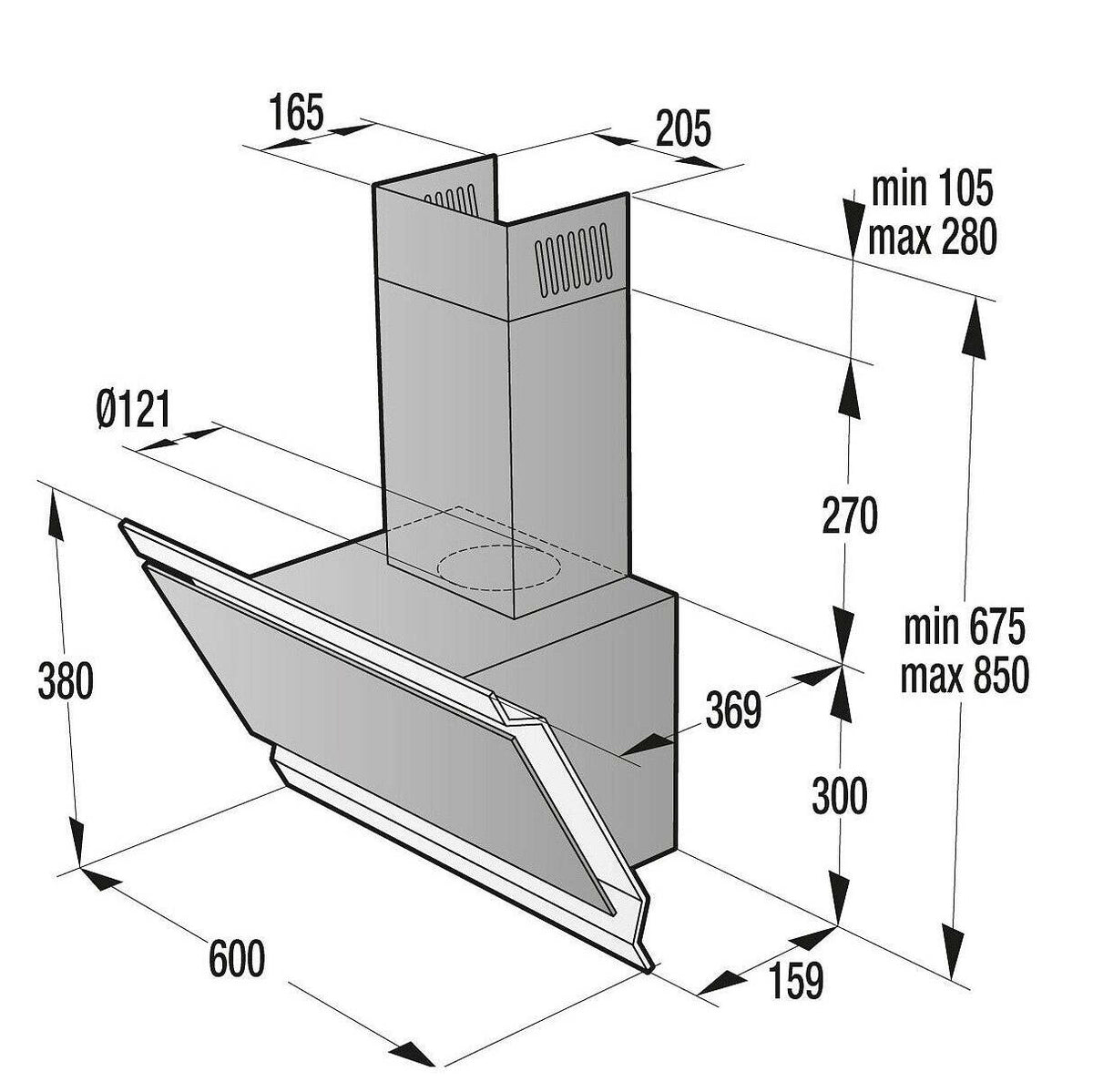 Digestor Mora OV 643 GX VYBALENÉ
