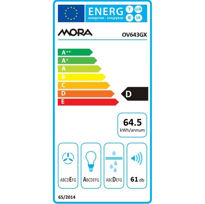 Digestor Mora OV 643 GX VYBALENÉ