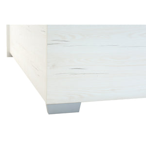 Drevená posteľ Isia 180x200, biela, vr. roštu a úp, bez matraca II. akosť