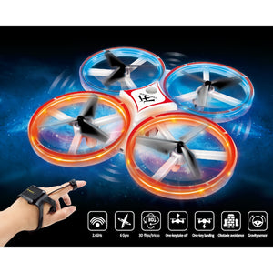 Dron kvadrokoptéra QST1841, 6-osý gyroskop, ovládanie gestami