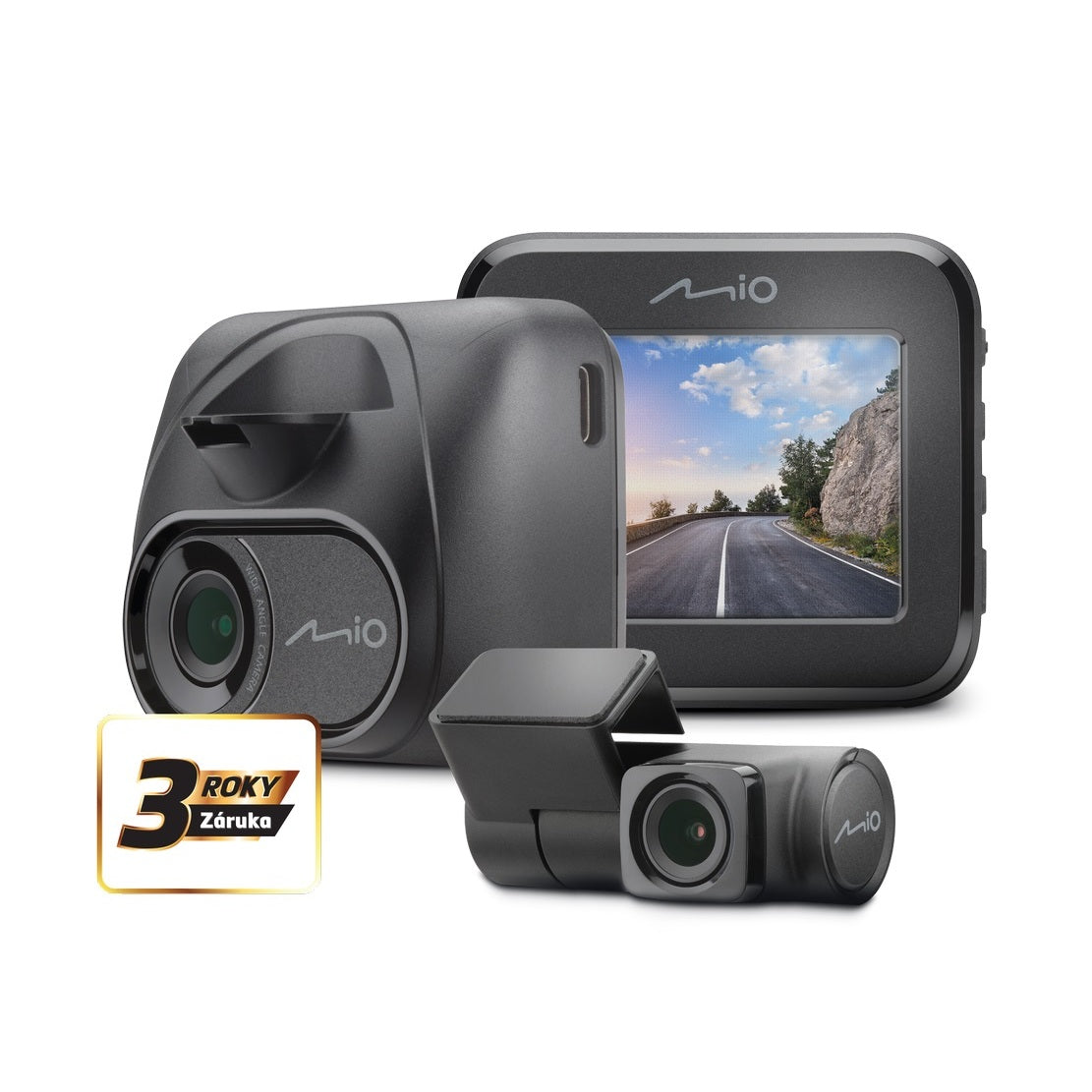 Duálna kamera do auta Mio MiVue C595WD Dual, FullHD, GPS, WiFi