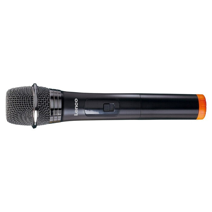 Dynamický bezdrôtový mikrofón Lenco MCW-011BK