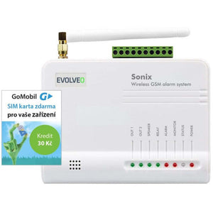Evolveo ALARMEX, bezdrôtový GSM alarm s ochranou proti sabotáži VYBALENÉ