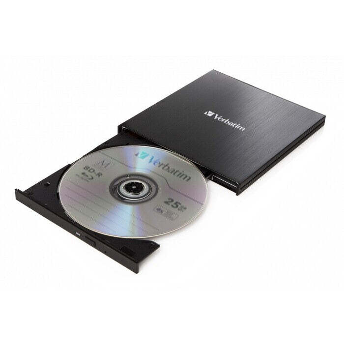 Externá CD/DVD mechanika Verbatim Slimline (43886) VYBALENÉ