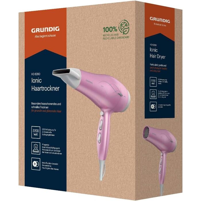 Fén Grundig Glamstyler HD 6280, 2200W