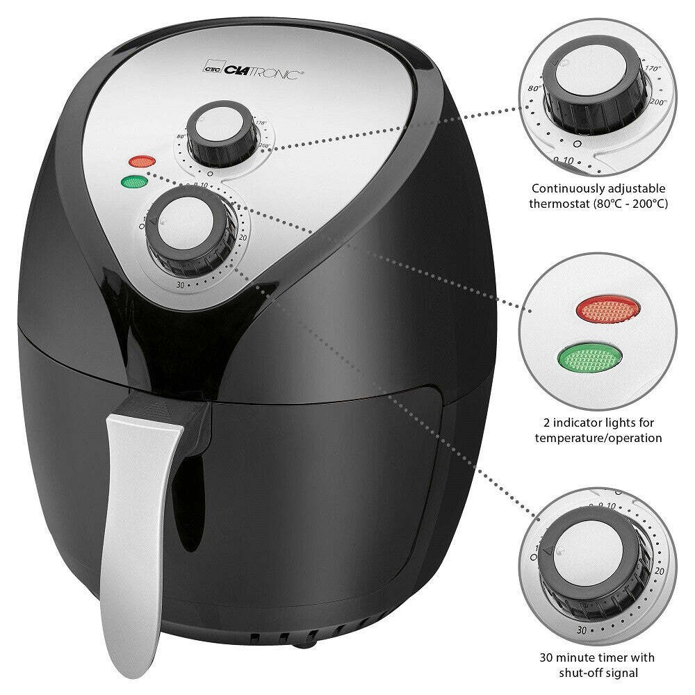 Fritéza Clatronic FR 3699 H, 3,6l VYBALENÉ