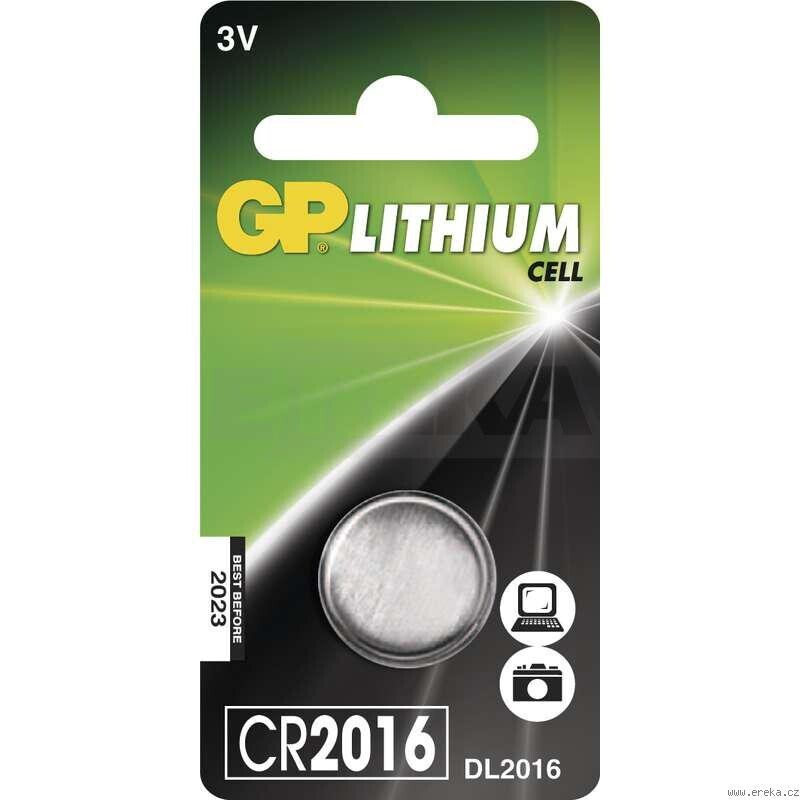 Gombíková batéria GP CR2016 VYBALENÉ