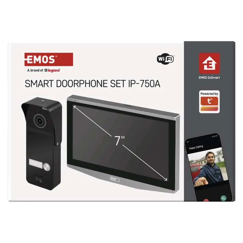 GOSMART VIDEOTELEFÓN 7&quot; SADA IP-750A