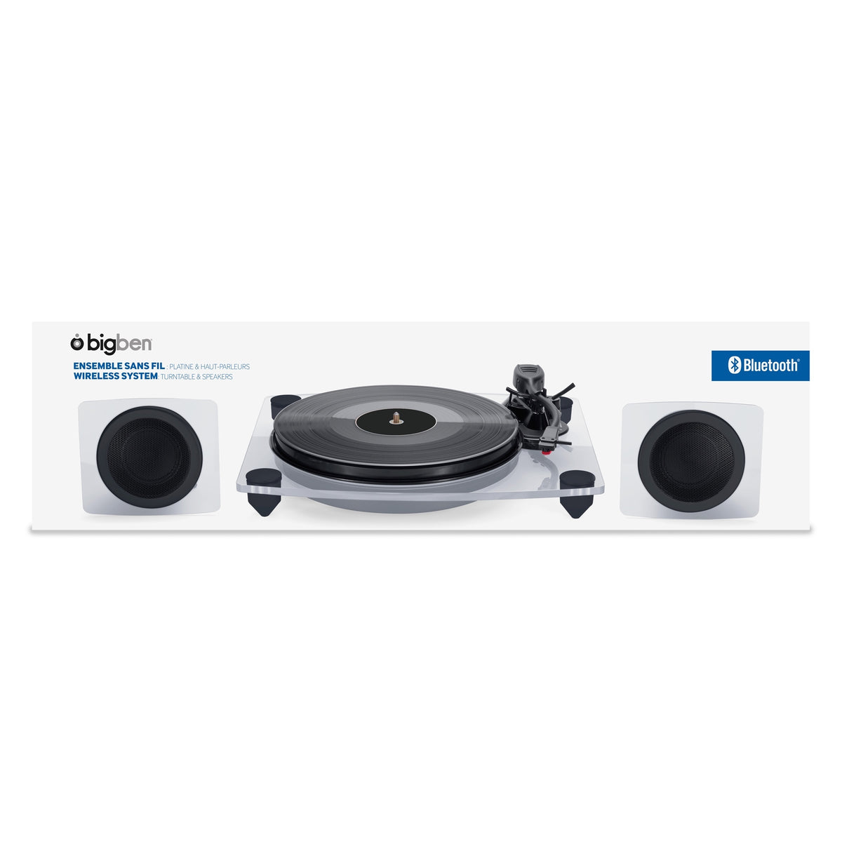 Gramofón s Bluetooth reproduktormi Bigben TD115CSPS JAVÉ ZNÁMKY POUŽITIA
