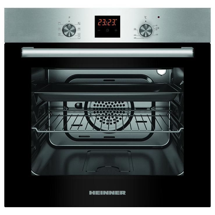 Heinner Vestavná trouba,A,7f,60cm,56l,nerez