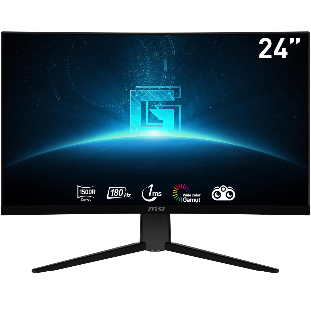 Herný monitor MSI G2422C, čierny