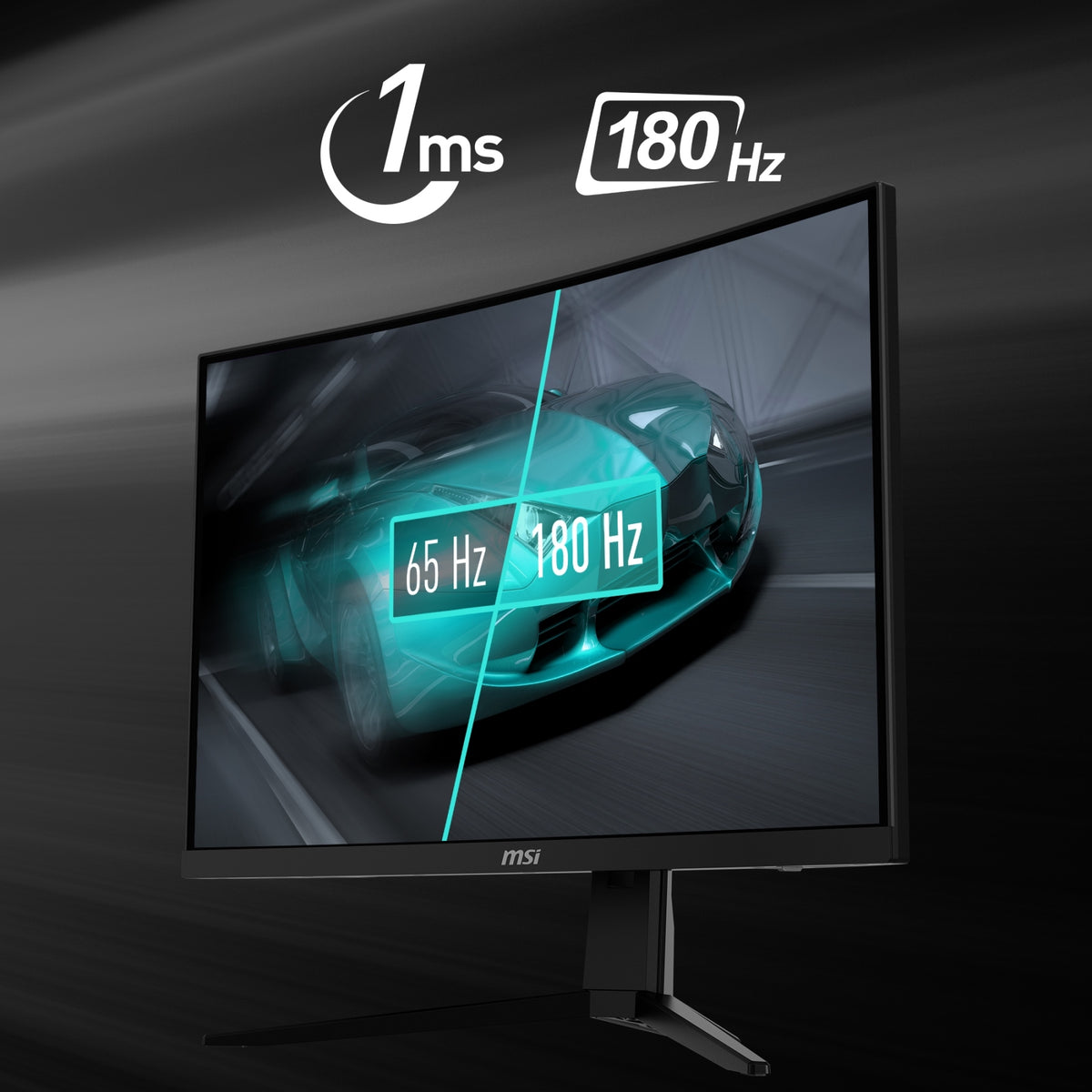 Herný monitor MSI G2422C, čierny