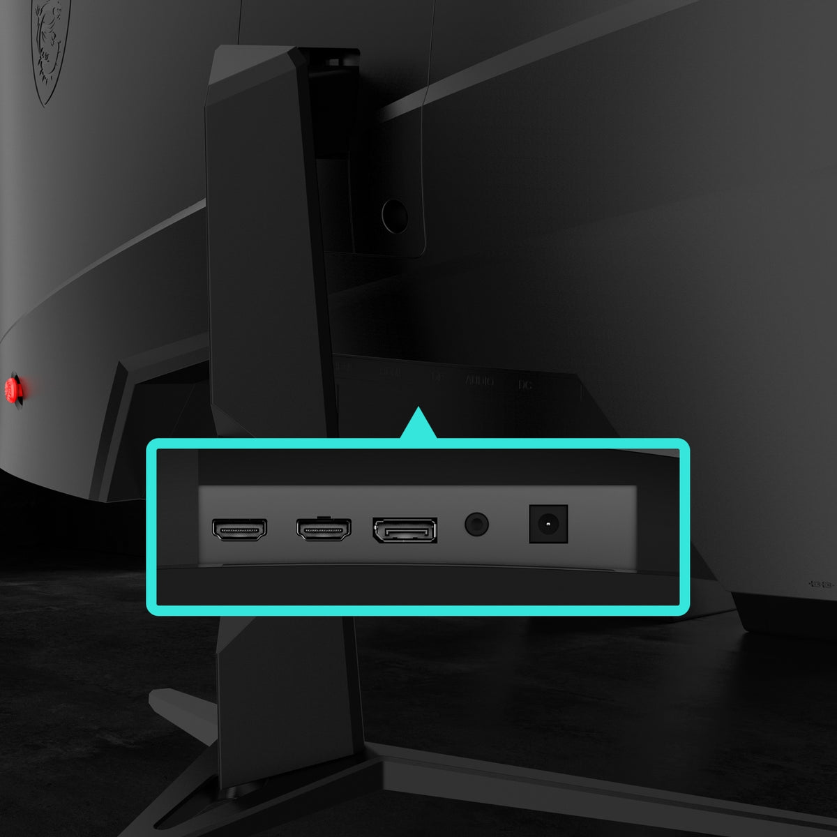 Herný monitor MSI G2422C, čierny