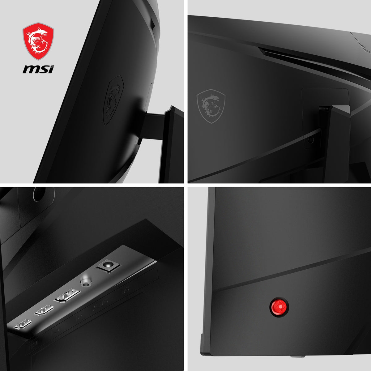 Herný monitor MSI G2422C, čierny