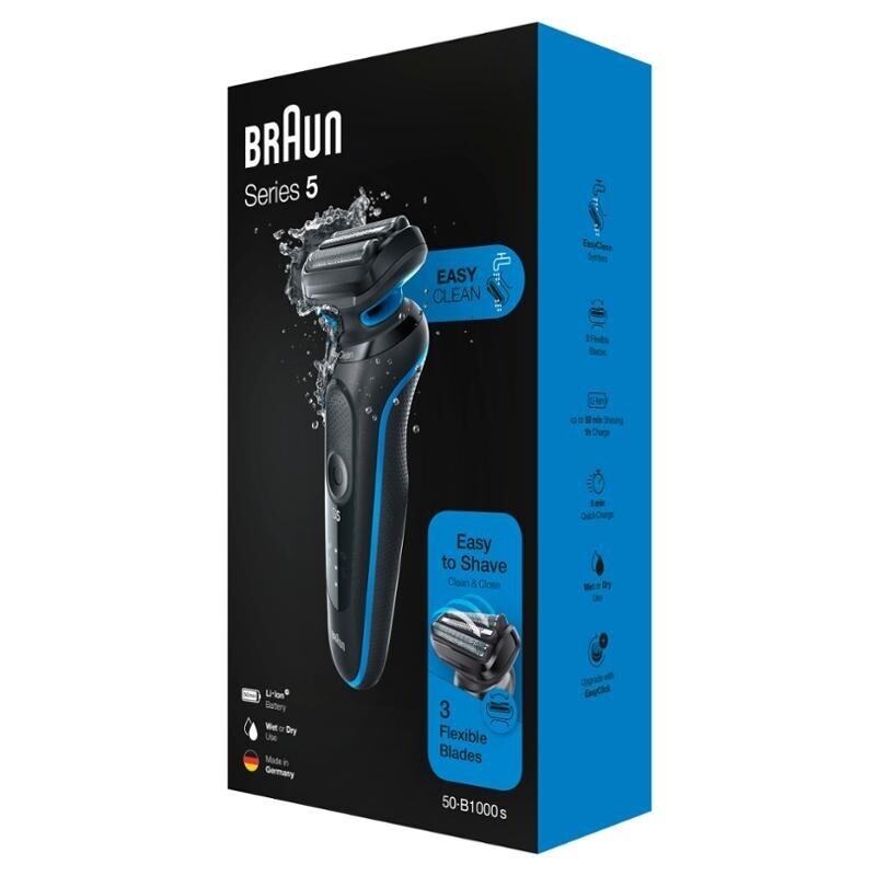 Holiaci strojček Braun Series 5 1000s, Wet&amp;Dry VYBALENÉ