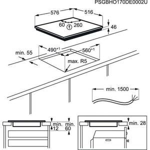 Indukčná doska AEG IKE64450XB VYBALENÉ