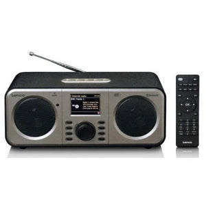 Internetové rádio Lenco DIR-140, čierne VYBALENÉ