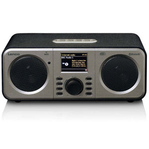 Internetové rádio Lenco DIR-140, čierne VYBALENÉ