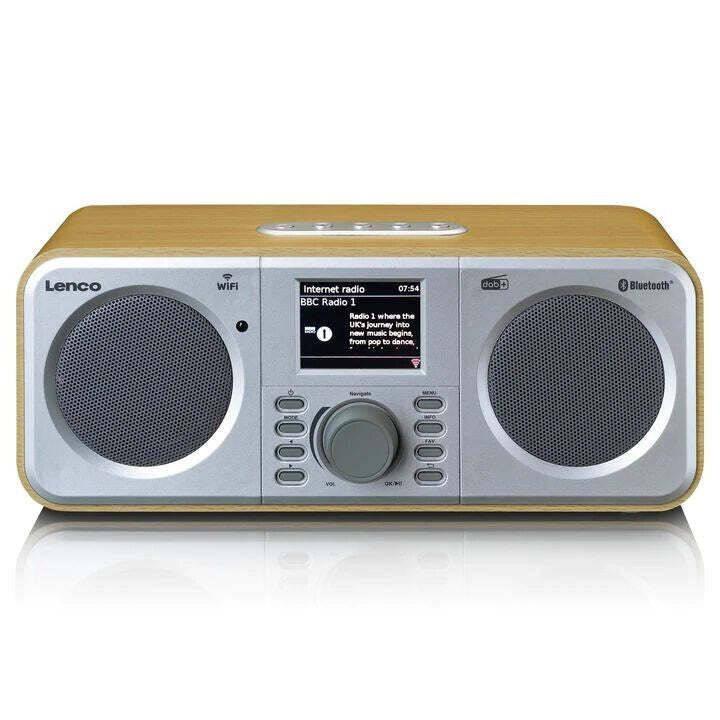 Internetové rádio Lenco DIR-141, hnedé JAVÉ ZNÁMKY POUŽITIA