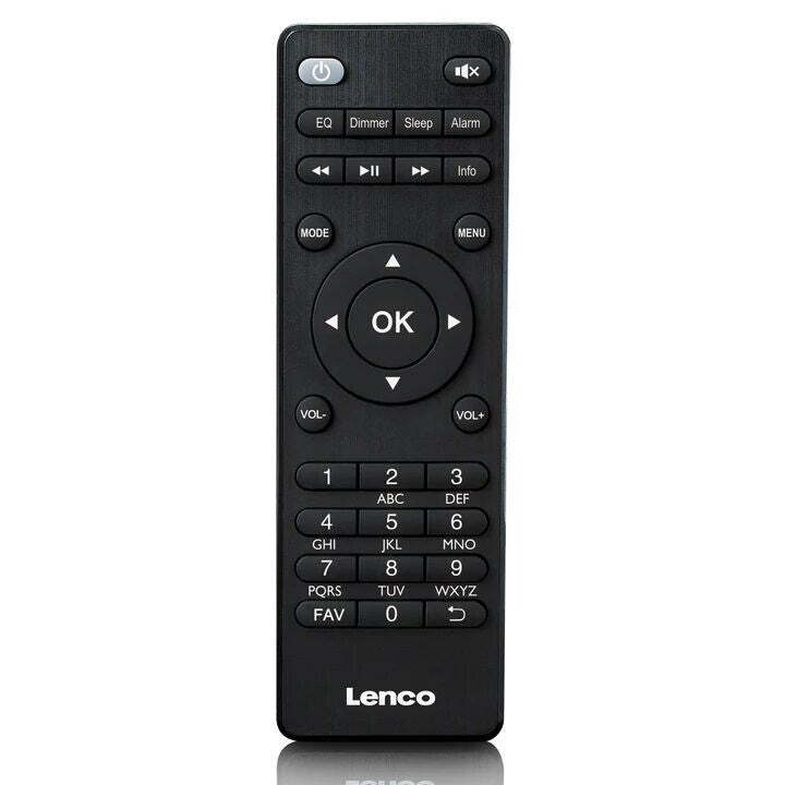 Internetové rádio Lenco DIR-141, hnedé VYBALENÉ