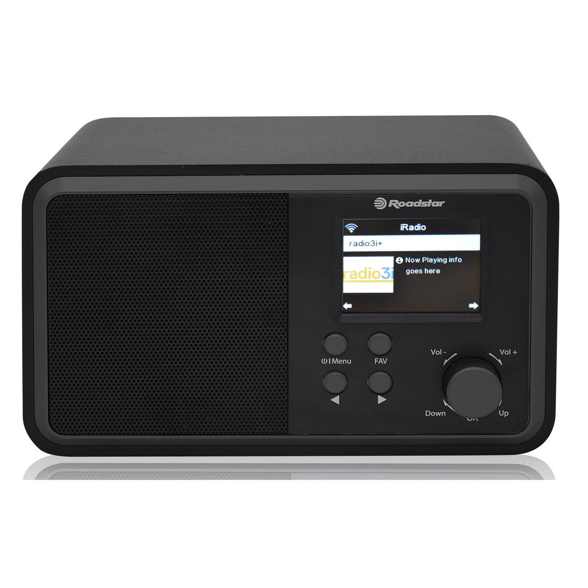 Internetový rádioprijímač s DAB+ Roadstar IR-390 D+U čierny VYBALENÉ