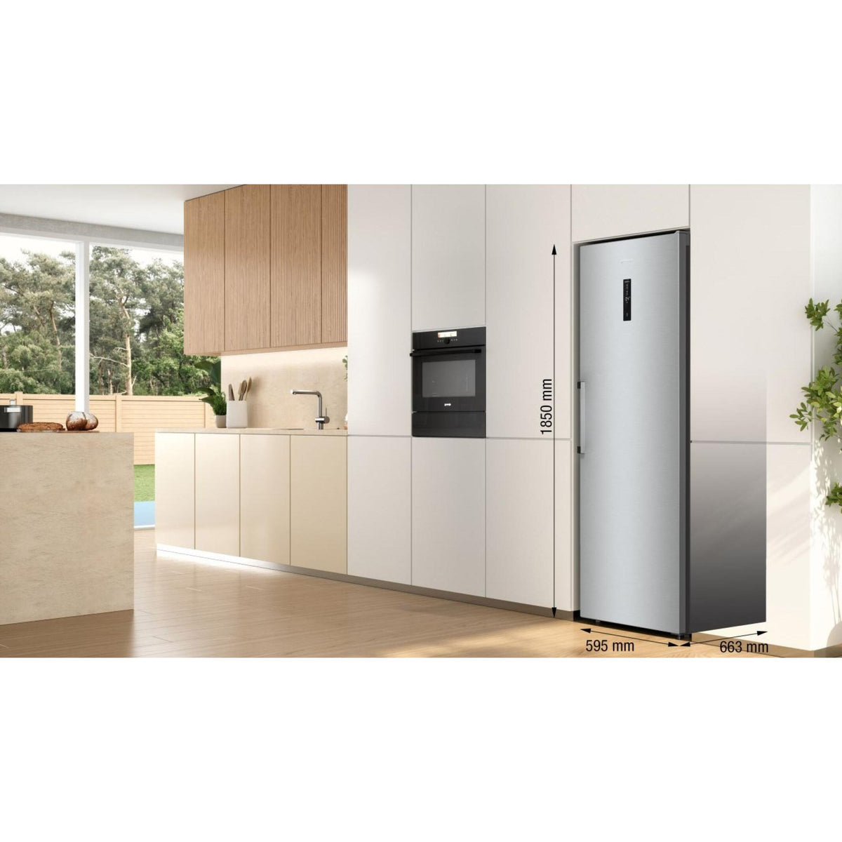 Jednodverová chladnička Gorenje R619CSXL6 VYBALENÉ
