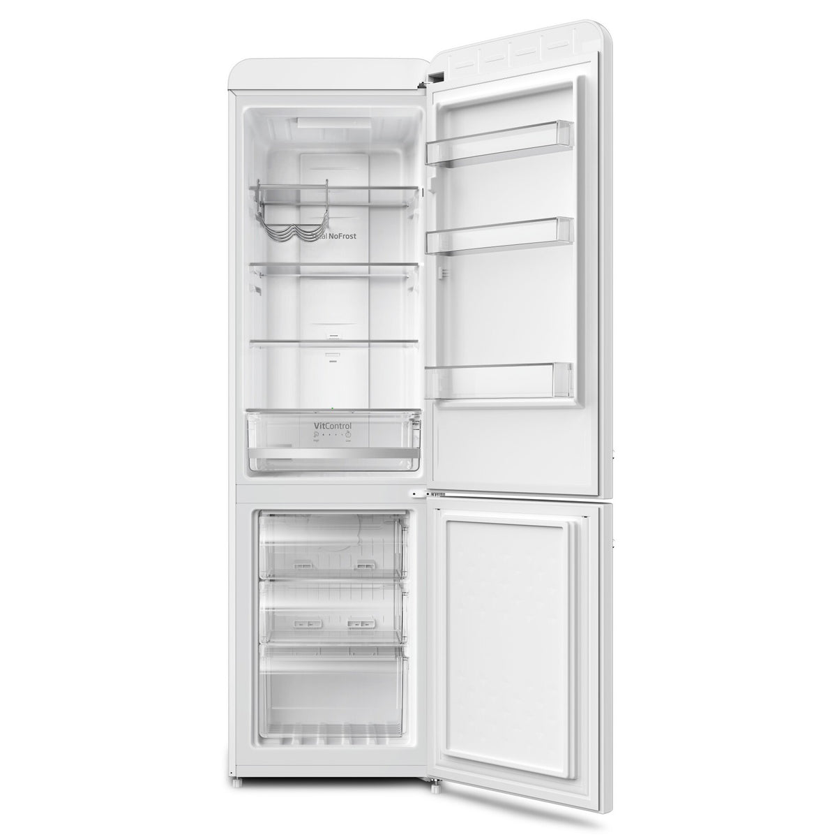 Kombinovaná chladnička Amica E, 180/70L, 186,5 cm, bílá