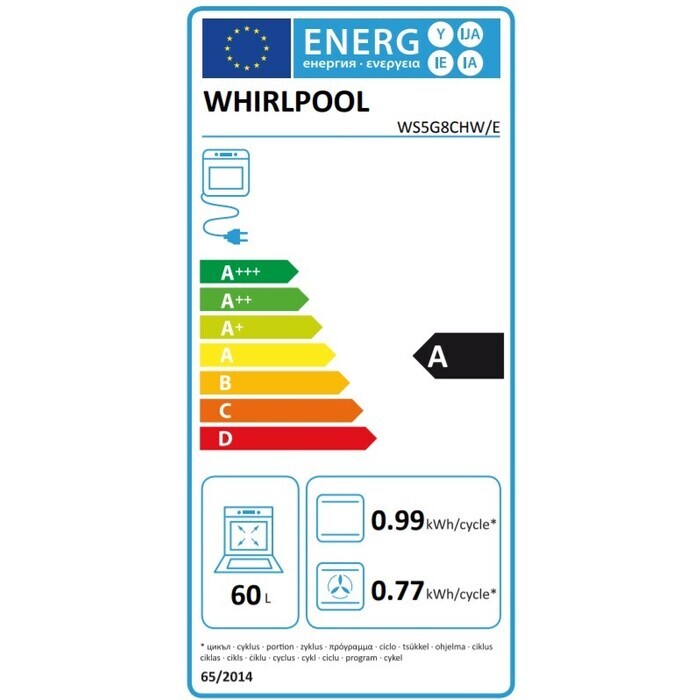 Kombinovaný sporák Whirlpool WS5G8CHW/E