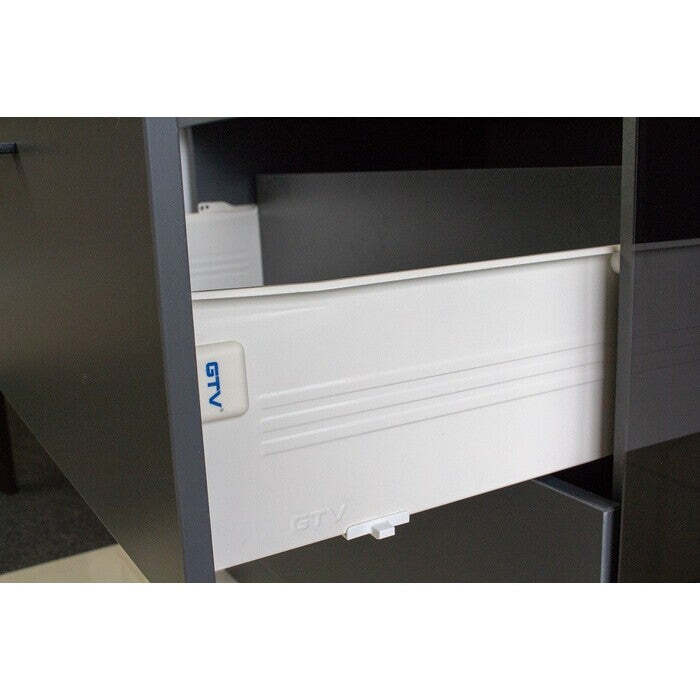 Kuchynská linka Lisa 240 cm (sivá) II. akosť