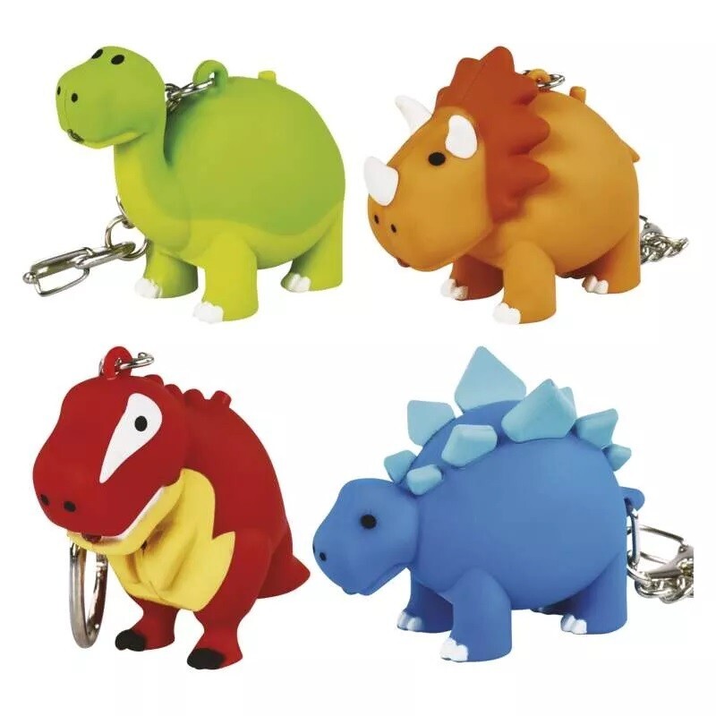 LED kľúčenka Emos Dinosaury VYBALENÉ