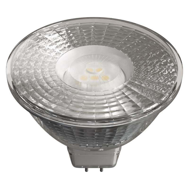 LED žiarovka Emos ZQ8433, GU5.3, 4,5W, číra, teplá biela VYBALENÉ